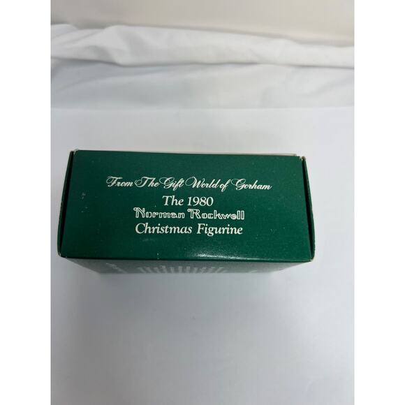 Gorham Norman Rockwell Santa Christmas Planning His Visit 1980 Figurine New - Picture 6 of 6